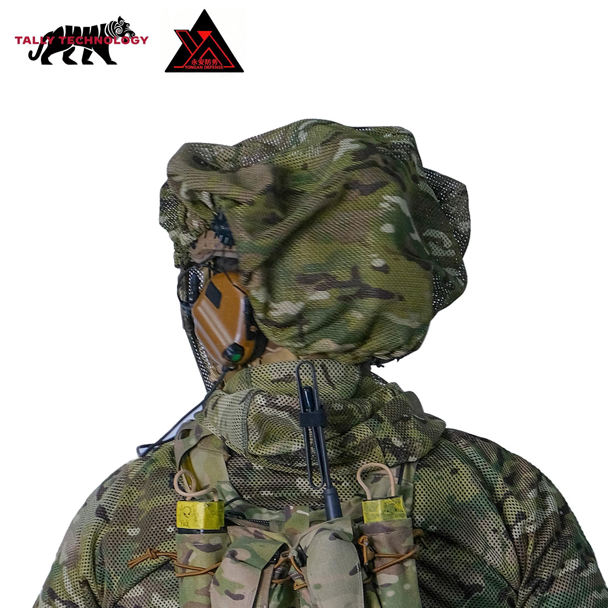 Israel facelift low visibility anti IR camouflage helmet cover camouflage — view 2